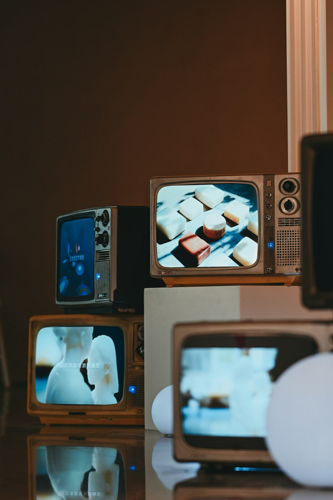 modern french tv watching